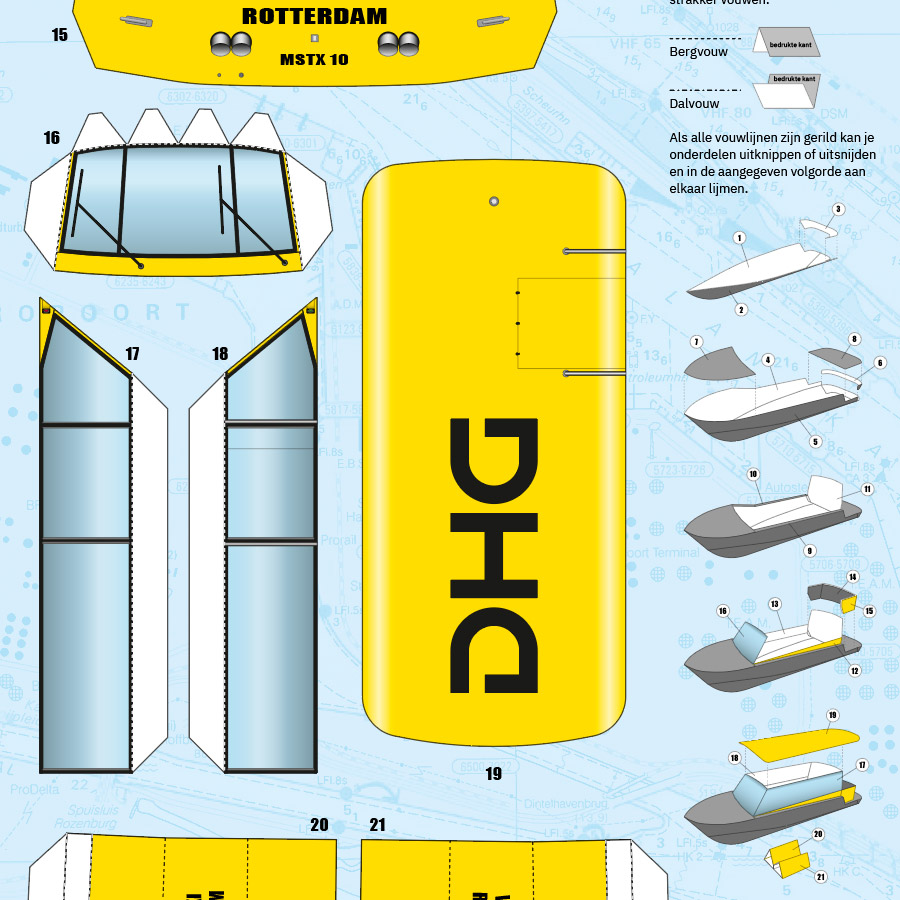 Bouwplaat Watertaxi Rotterdam - Ontwerpstudio Dot by dot